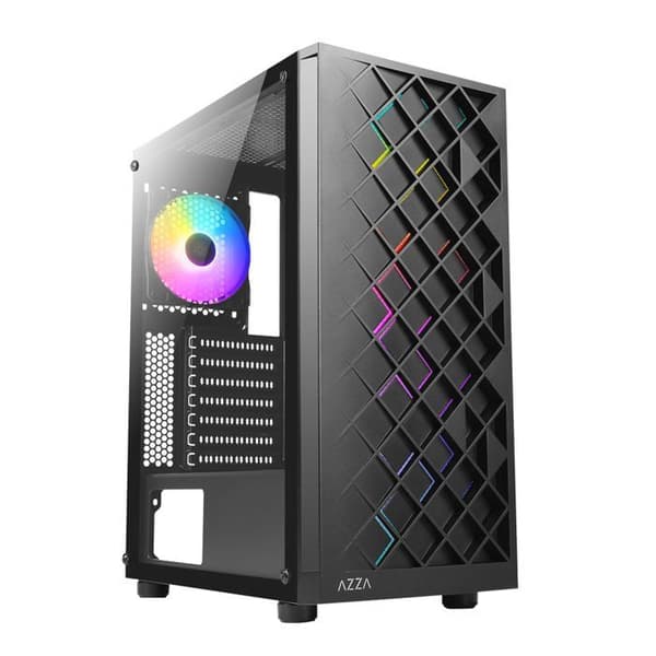 Azza Boitier Medium Tower ATX Sp Svart