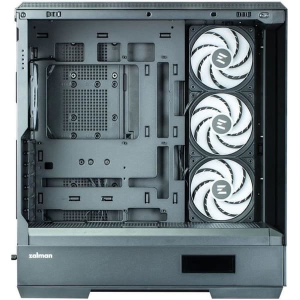 PC-chassi - ZALMAN - P50 DS - Miditorn - ATX - Svart - Härdat glas - USB-C och A-RGB