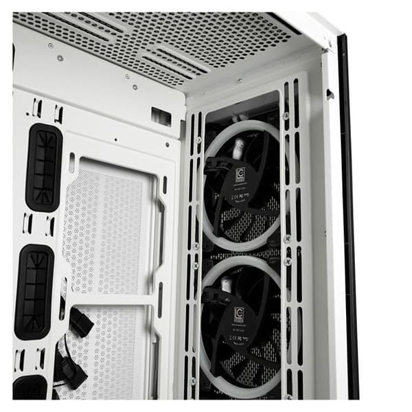 Gamingchassi - LC-Power - 805BW Holo-1X - Vit - RGB - ATX