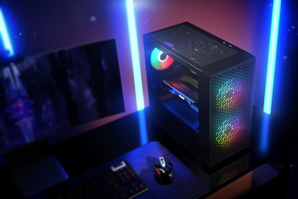Logic DART PRO ARGB MINI USB-C PC-fodral Svart
