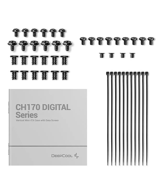 DeepCool R-CH170-BKNPI0D-G-1 computertaske Tower Black