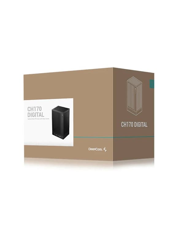 DeepCool R-CH170-BKNPI0D-G-1 computertaske Tower Black