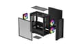 Miniatyrbild 9 av 10: DeepCool CC360 ARGB Mini Tower Svart