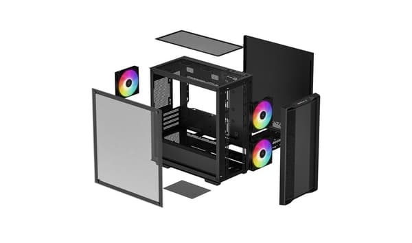 DeepCool CC360 ARGB Mini Tower Svart
