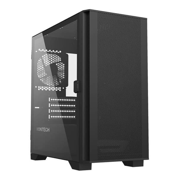 PC-kabinett - Montech - Air 100 - Mini Tower - Glaspanel - USB 2.0/3.0-kontakter