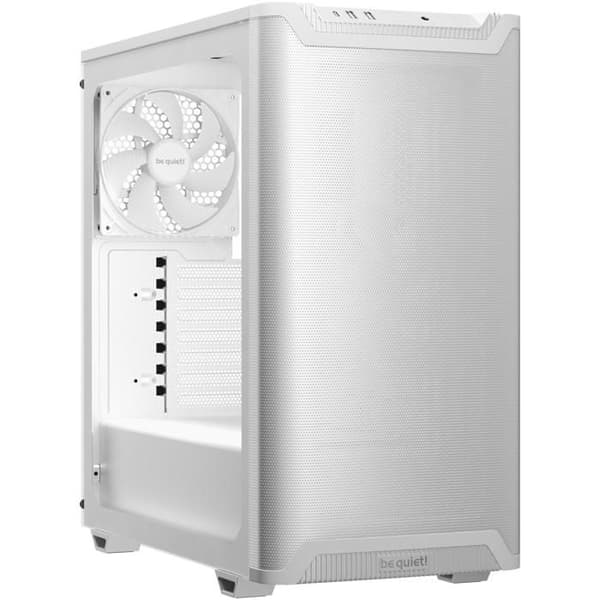 Boett för PC - Be Quiet! - Pure Base 501 - Mellan Tower - Luftflöde - Glaserad - Vit Vit