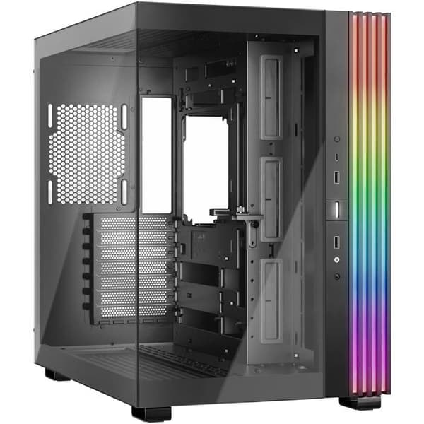 PC-chassi - Be Quiet! - Light Base 600 DX - Svart - ATX/M-ATX/Mini-ATX - 7 Platser