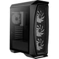 Miniatyrbild 4 av 4: aerocool atx mid tower fodral aerocool aero one frost rgb med glaspanel (svart) svart svart Svart