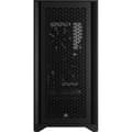 Miniatyrbild 2 av 6: PC-spelfodral - CORSAIR - 4000D Airflow - Mid Tower - Härdat glas - Svart (CC9011200WW)