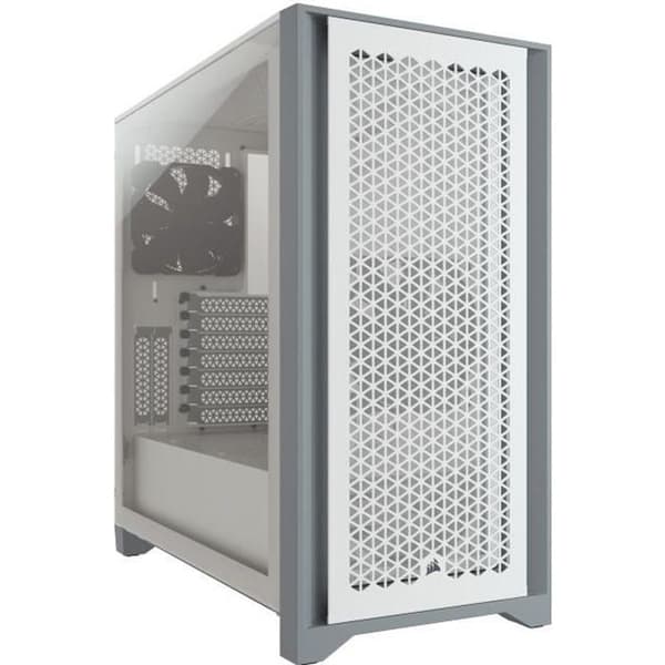CORSAIR 4000D Airflow PC-fodral - Mid Tower - Härdat glas - Vit (CC9011201WW) Vit