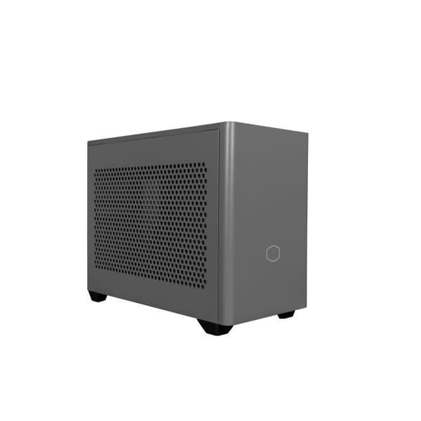 PC-fodral - COOLER MASTER - NR200P MAX ITX - STRÖMFÖRSÖRJNING 850W - VATTENKYLNING 280 ingår Svart, Grå