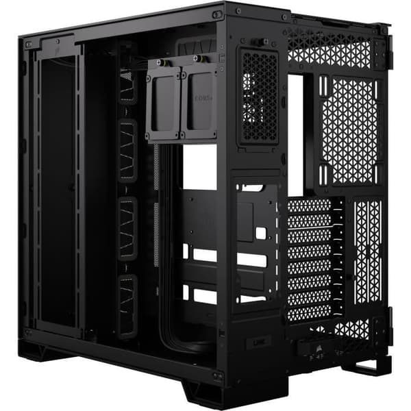 PC-fodral - CORSAIR - 6500D Airflow Dual Chamber Super Mid-Tower - Svart