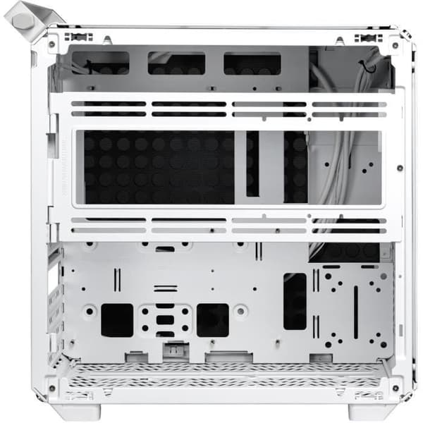 PC-fodral - COOLER MASTER - QUBE 500 Flatpack White Edition, Midi Tower, Vit, ATX/SFX, 120 mm fläktar, 2,5"/3,5" HDD