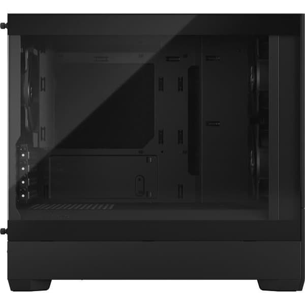 FRACTAL DESIGN - Pop Mini Silent Black TG - PC-fodral - Svart (FD-C-POS1M-02)