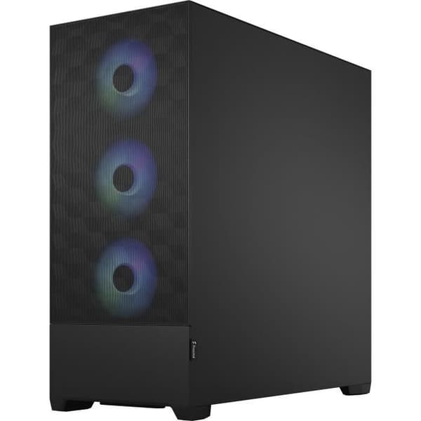 FRACTAL DESIGN - Pop XL Air RGB Black TG - PC-fodral - Svart (FD-C-POR1X-06) Svart