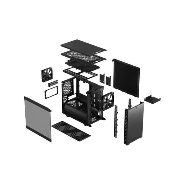 PC-fodral FRACTAL DESIGN Define 7 Nano Black TG Light Tint
