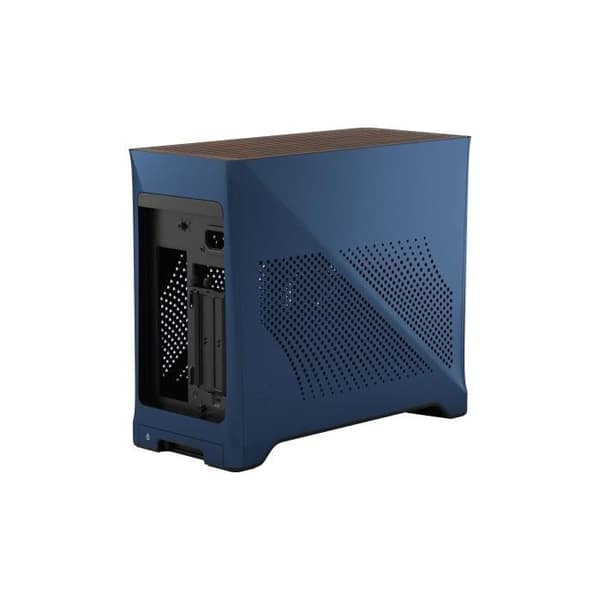 PC-fodral - FRACTAL DESIGN - Era 2 Midnight Blue - m-ITX, 2 120 mm fläktar, USB3.1 Typ C, PCIe 4.0-riser-kort