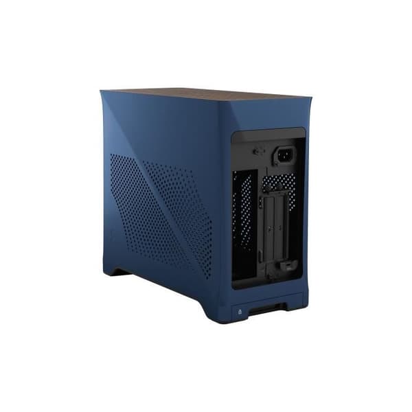 PC-fodral - FRACTAL DESIGN - Era 2 Midnight Blue - m-ITX, 2 120 mm fläktar, USB3.1 Typ C, PCIe 4.0-riser-kort