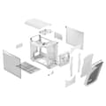 Miniatyrbild 6 av 6: PC-fodral - FRACTAL DESIGN - Torrent Nano RGB Vit TG