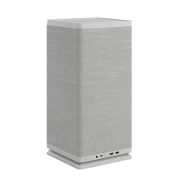 PC-fodral - FRACTAL DESIGN - Mood Light Grey - m-ITX - 1 180 mm fläkt, USB3.1 Typ C Grå