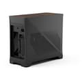 Miniatyrbild 4 av 6: PC-fodral - FRACTAL DESIGN - Era 2 Charcoal - m-ITX, 2 120 mm fläktar, USB3.1 Typ C, PCIe 4.0 riser-kort