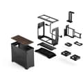 Miniatyrbild 5 av 6: PC-fodral - FRACTAL DESIGN - Era 2 Charcoal - m-ITX, 2 120 mm fläktar, USB3.1 Typ C, PCIe 4.0 riser-kort