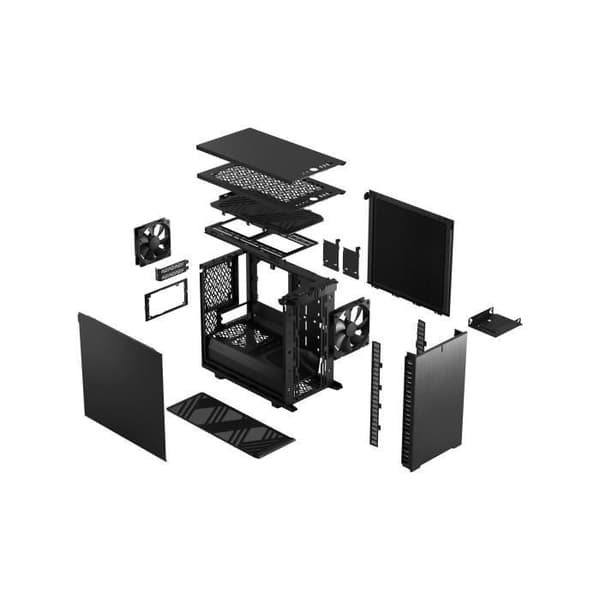 PC-fodral FRACTAL DESIGN Define 7 Nano Black Solid