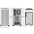 Miniatyrbild 2 av 5: Be Quiet Pure Base 500DX ATX datorfodral, vit (BGW38)