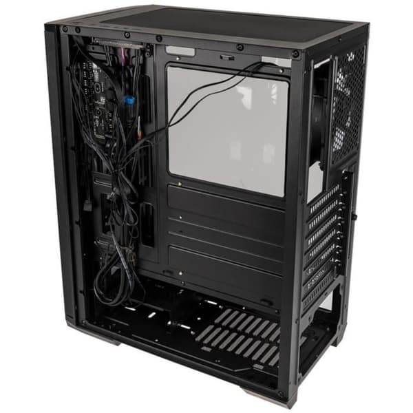 BITFENIX Nova Mesh SE TG 4ARGB (svart) - Fodral utan strömförsörjning - Mellantorn - ATX-format