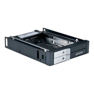 3,5" HDD-läsarbur - Akasa Elite - SATA 6Gb/s - Svart