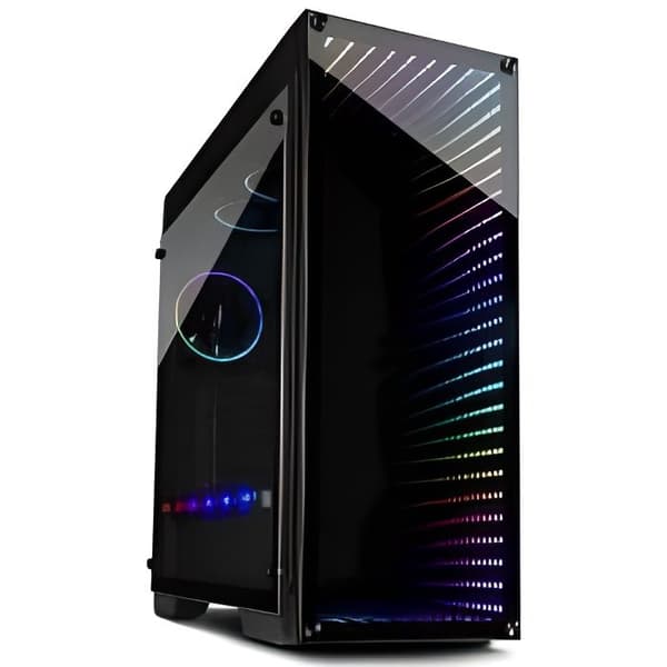 Inter-Tech X-908 Infini2 Tower Black (CASE ATX X-908 INFINI2 - Svart