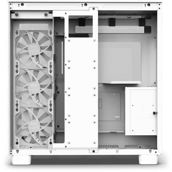 NZXT H9 Flow Vit Vit