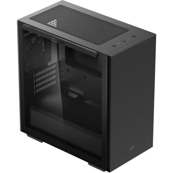 DEEPCOOL Macube 110 Black - Box utan strömförsörjning - Mini tower - Micro-ATX-format
