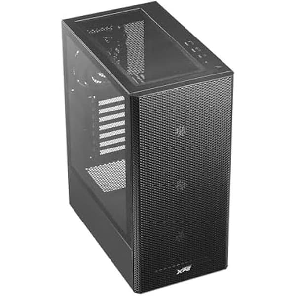 XPG Valor Mesh (Compact ATX Mid-Tow Case, Mesh Front Panel Design, 3 mm härdat glas sidopanel, 4