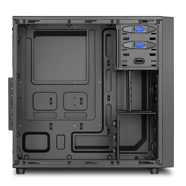 PC-chassi - Sharkoon - VS4-V - Miditårn - ATX - USB/Audio - Svart