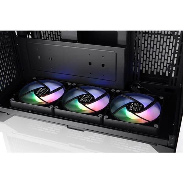 Mellanstor datorlåda med glaspaneler Thermaltake E-ATX Centralized Thermal Efficiency E600 MX RGB