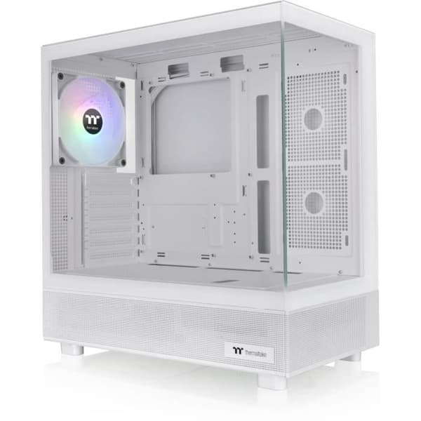 PC-fodral - THERMALTAKE - View 270 TG ARGB Snow (Vit) - Medium torn - E-ATX-format - Utan strömförsörjning Vit