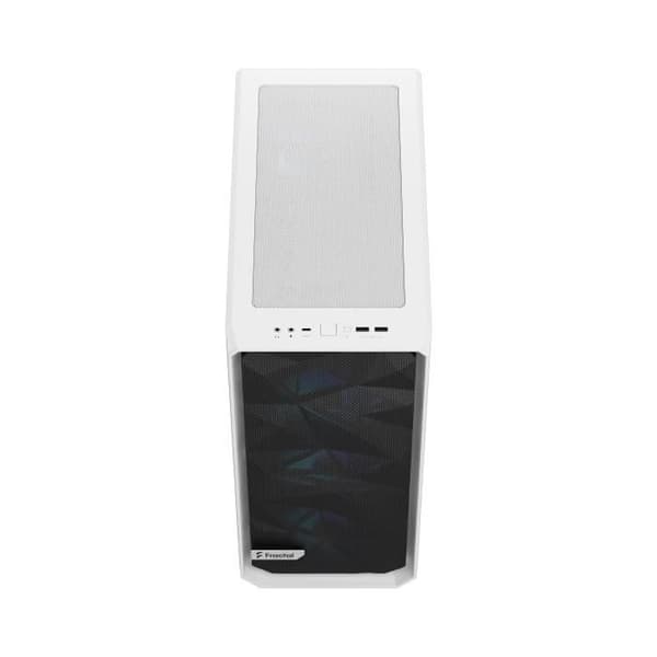 PC-fodral FRACTAL DESIGN Meshify 2 Compact RGB White TG Clear Tint ATX