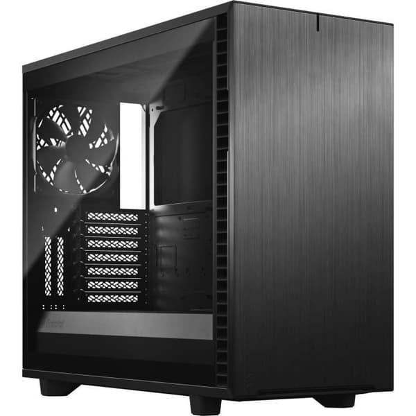 FRACTAL DESIGN PC CASE Define 7 - Svart - Härdat glas - ATX-format (FD-C-DEF7A-02) Svart