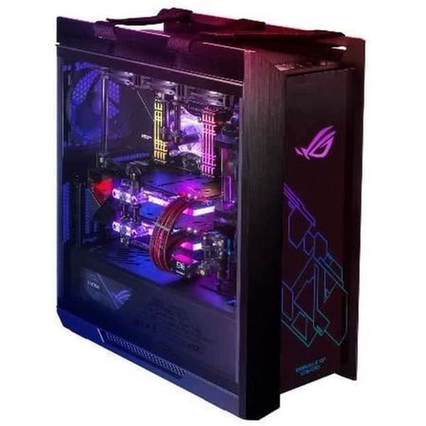 ASUS Stix Helios GX601 PC-FODRAL - Svart - Härdat glas - ATX-format (90DC0020-B39000)