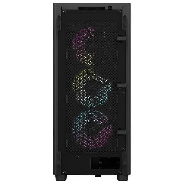 PC-fodral - CORSAIR - iCUE 2000D RGB Airflow - Mini ITX - 3 AF120 RGB SLIM-fläktar ingår - Svart - (CC-9011246-WW)