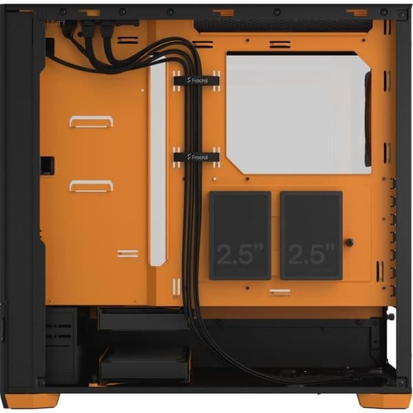 FRACTAL DESIGN - Pop Air RGB Orange TG - PC-fodral - Orange (FD-C-POR1A-05)