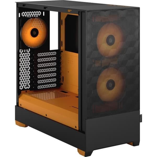 FRACTAL DESIGN - Pop Air RGB Orange TG - PC-fodral - Orange (FD-C-POR1A-05)