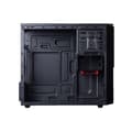 Miniatyrbild 2 av 3: HIDITEC Q9 Pro PC-fodral - Svart mikro ATX mikrotorn - 4 interna fack - 2 USB 3.0-portar