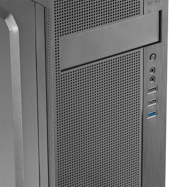 PC-chassi - Tacens - 2FERROX - Svart - Fläkt 120mm - Extern fack 5,25" Svart