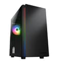 Miniatyrbild 3 av 4: COUGAR Purity RGB ren och snygg ARGB Mini Tower Case - Svart (svart)