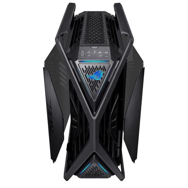 PC-chassi - ROG - HYPERION GR701 - E-ATX - Utan strömförsörjning - Svart