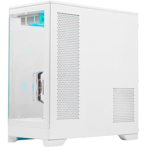 ABYSM Gaming Danube SAVA H600 Spel-PC Chaufferi E-ATX med 3 Paneler av Härdat Glas, 4 ARGB Fläktar på 120 mm, kontroller, Sup