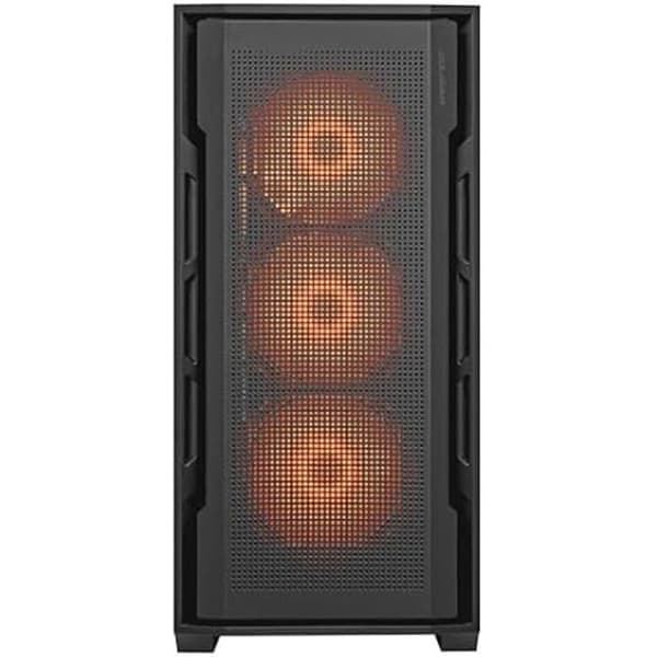 Mid Tower Chassi - COUGAR - Uniface RGB - Svart - 4 ARGB-fläktar - Optimal kylning