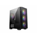 Miniatyrbild 2 av 4: MSI MAG FORGE M100R CENTRAL UNIT MIDI TOWER SVART, TRANSPARENT 306-7G